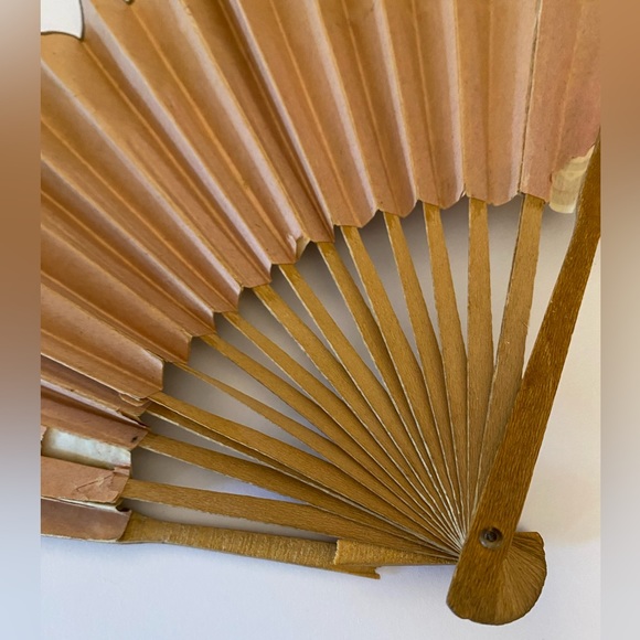 Vintage Tijuana Mexican “Bullfighting” Vintage Fan - Picture 10 of 13